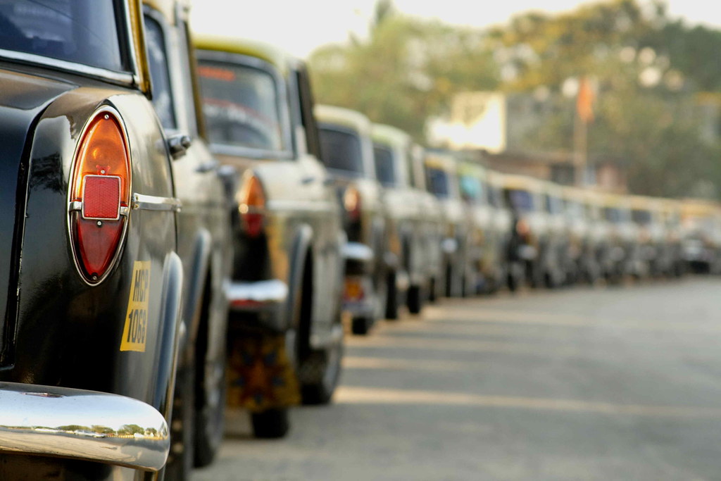 Taxis at Mumbai