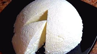 Адыгейский сыр из магазинного молока. Обалденно вкусный!