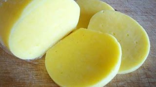 Как приготовить домашний твердый сыр из творога.
