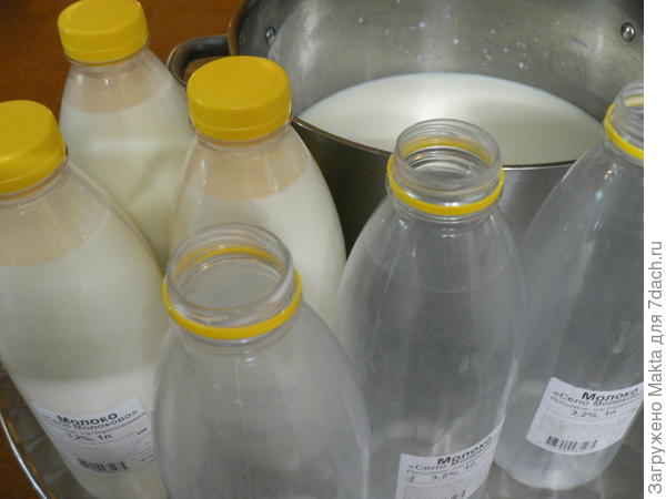 Молоко пастеризованное - 6,6 литра